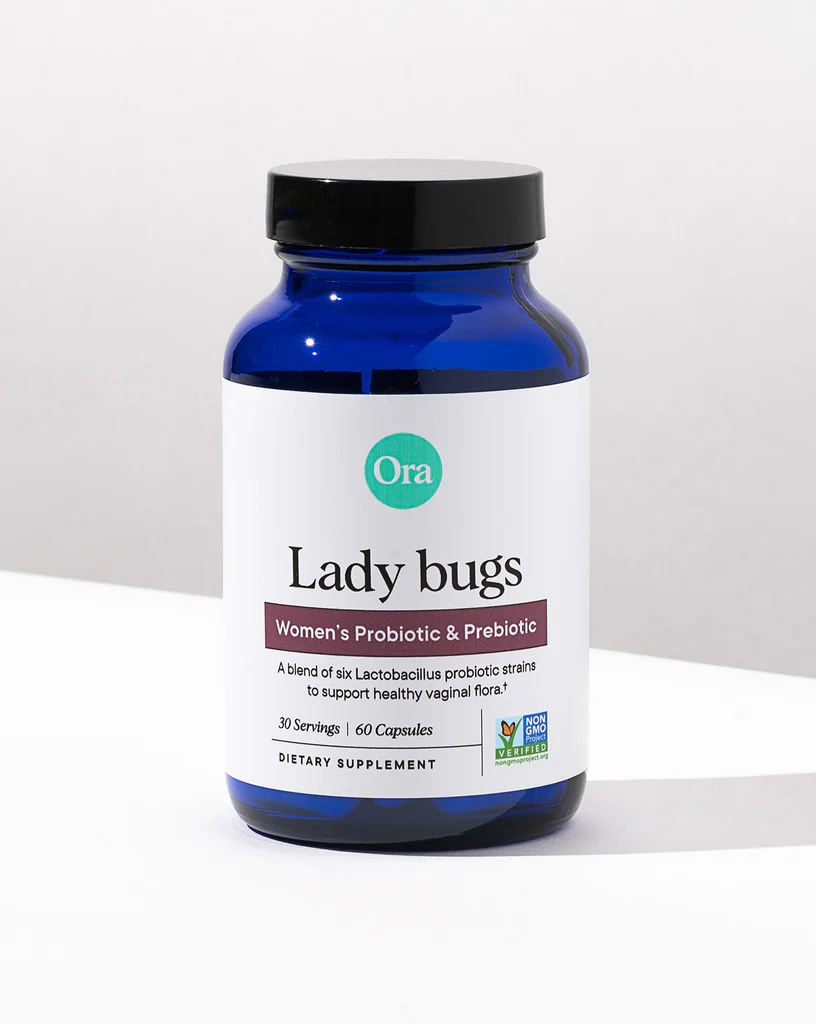 Ora Organic Lady Bugs Women's Probiotic & Prebiotic Capsules review and promo code