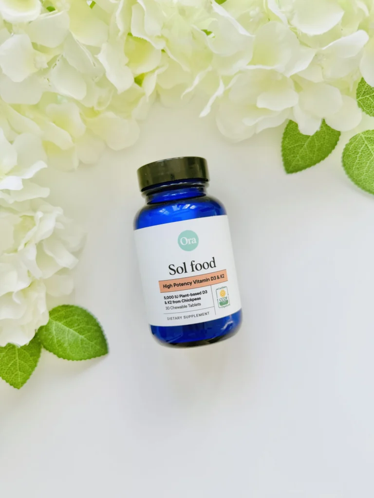 Ora Organic Vegan Vitamin D3 + K2 review and promo code