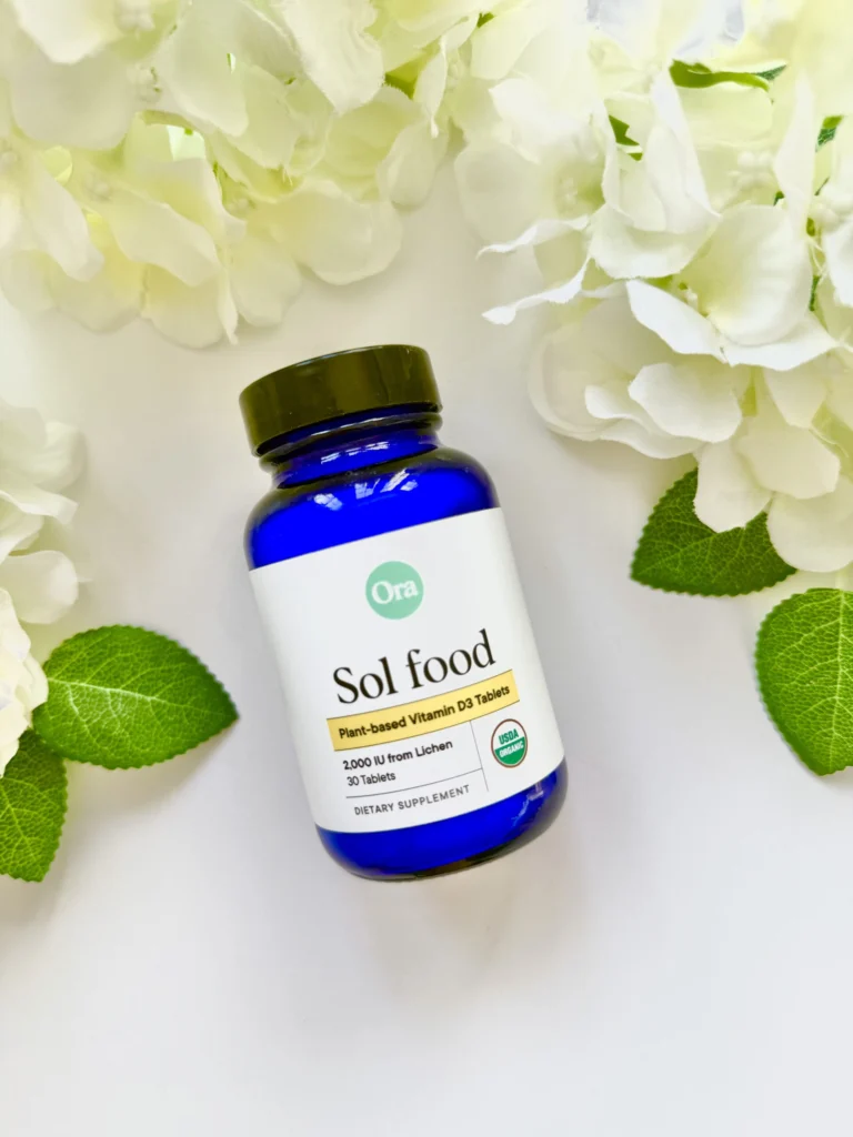 Ora USDA Certified Organic Vegan Vitamin D Sol Food review and promo code