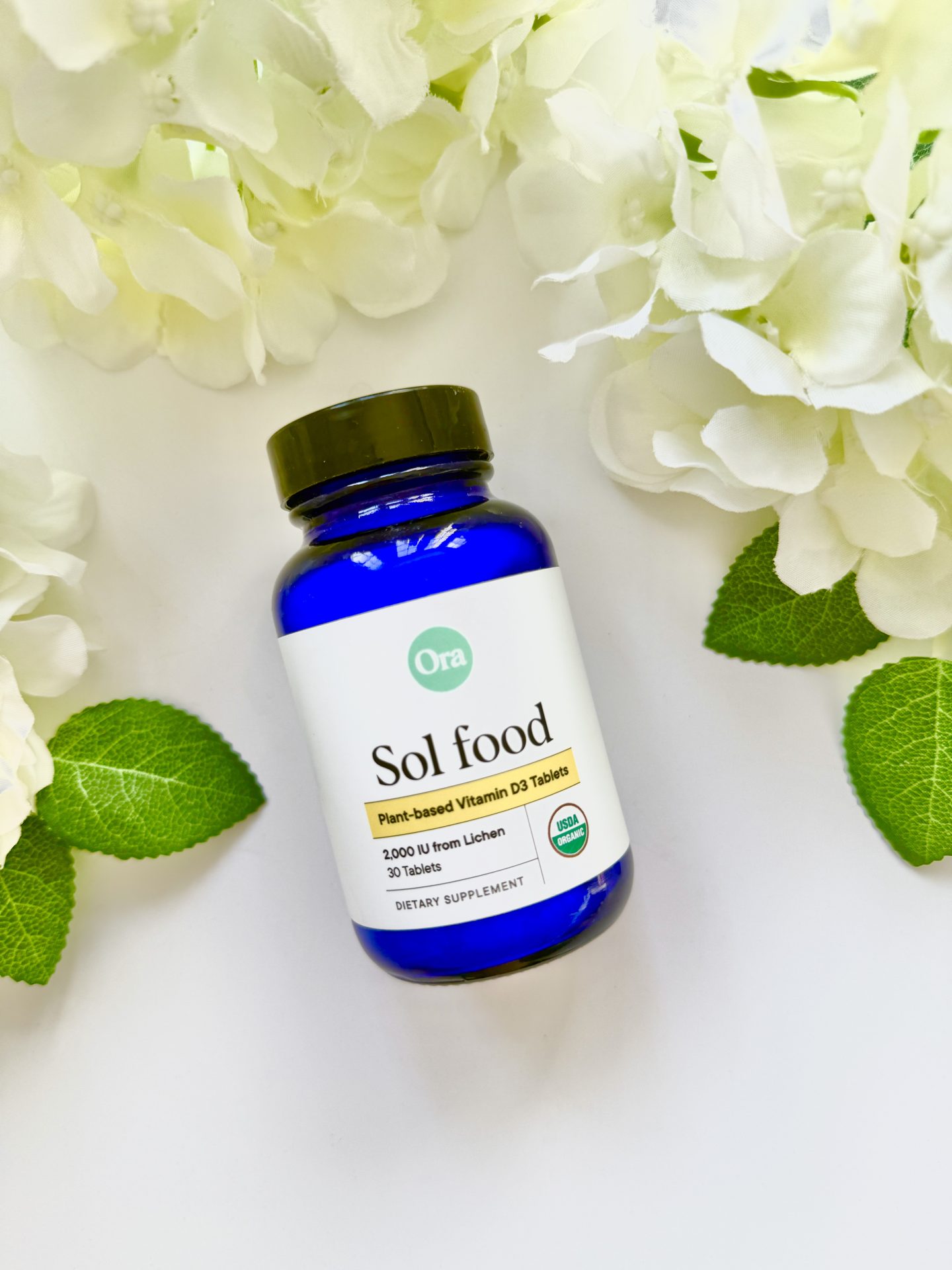 Ora USDA Certified Organic Vegan Vitamin D Sol Food review and promo code