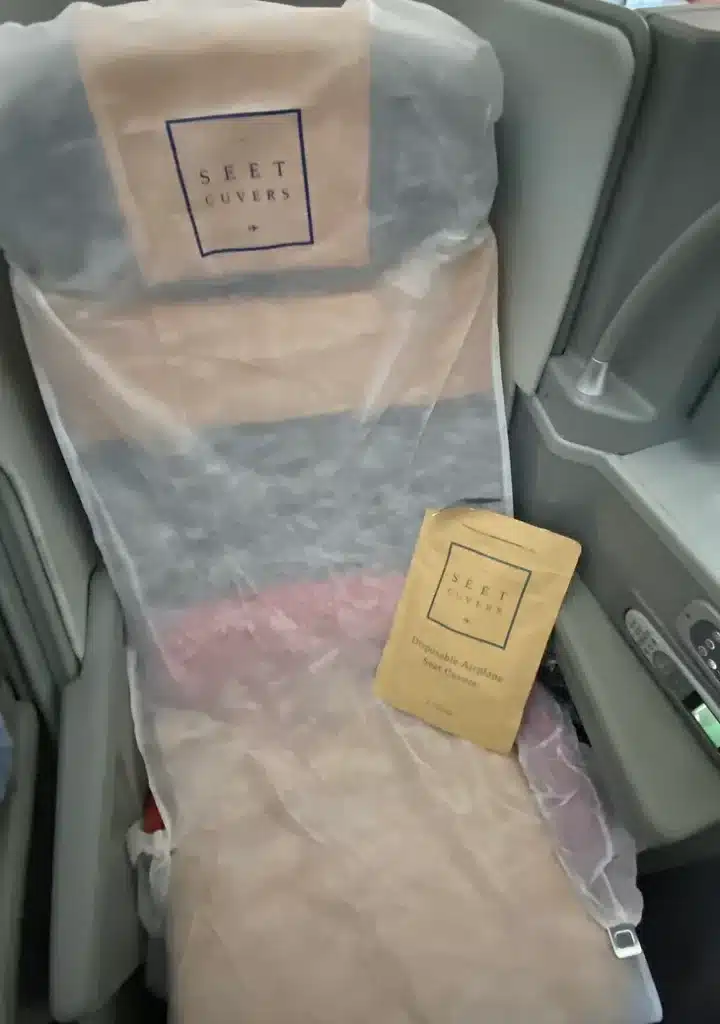 Organic Airplane seat Covers, Seet Cuvers review