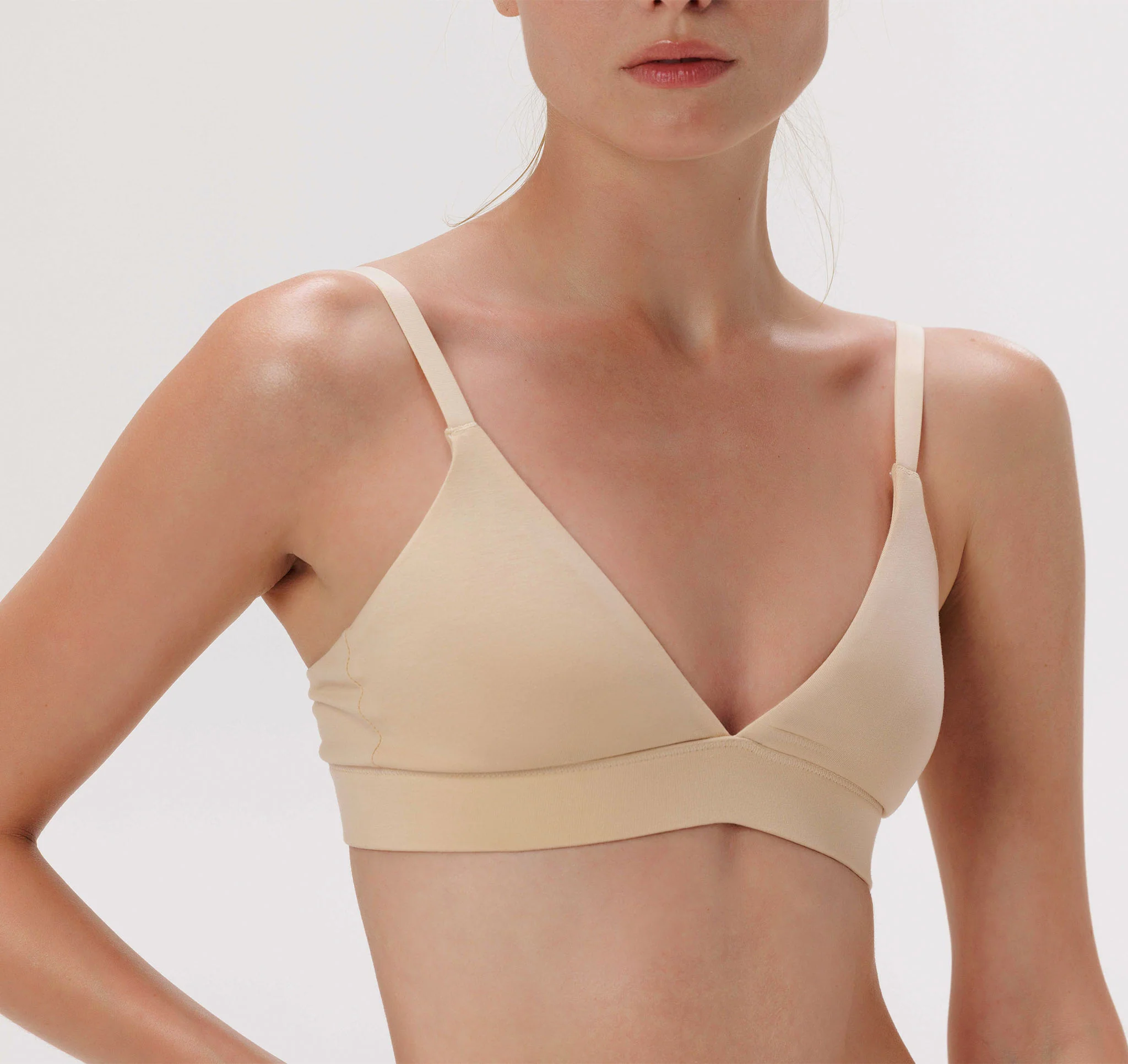 Organic Basics GOTS Certified Organic Cotton Bra