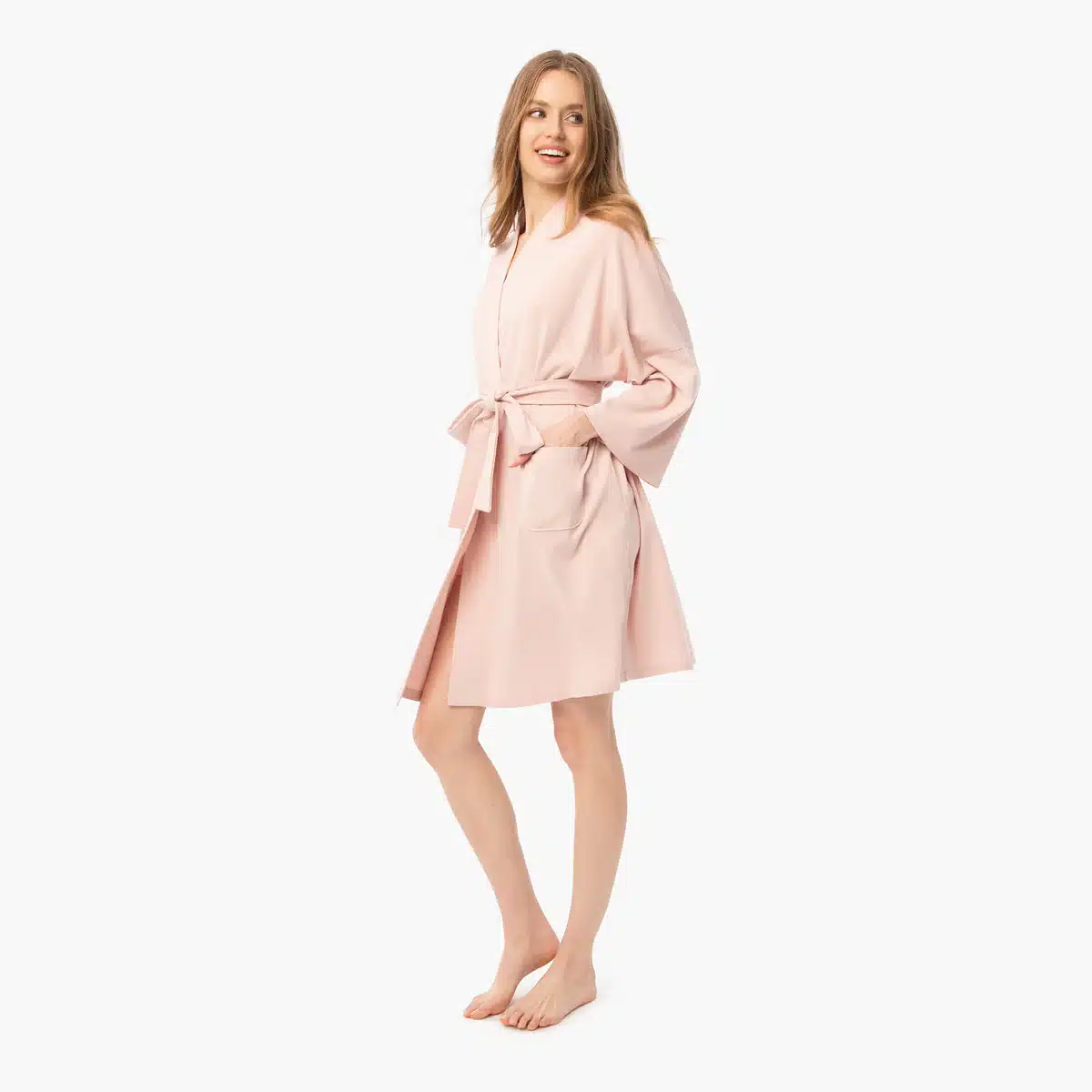 Under the Canopy GOTS Certified Organic Lounge Robe Short