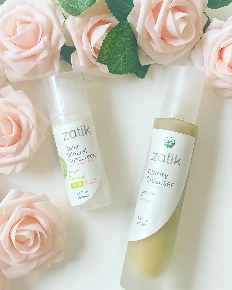 zatik Organic sunscreen mineral sunscreen, reef safe