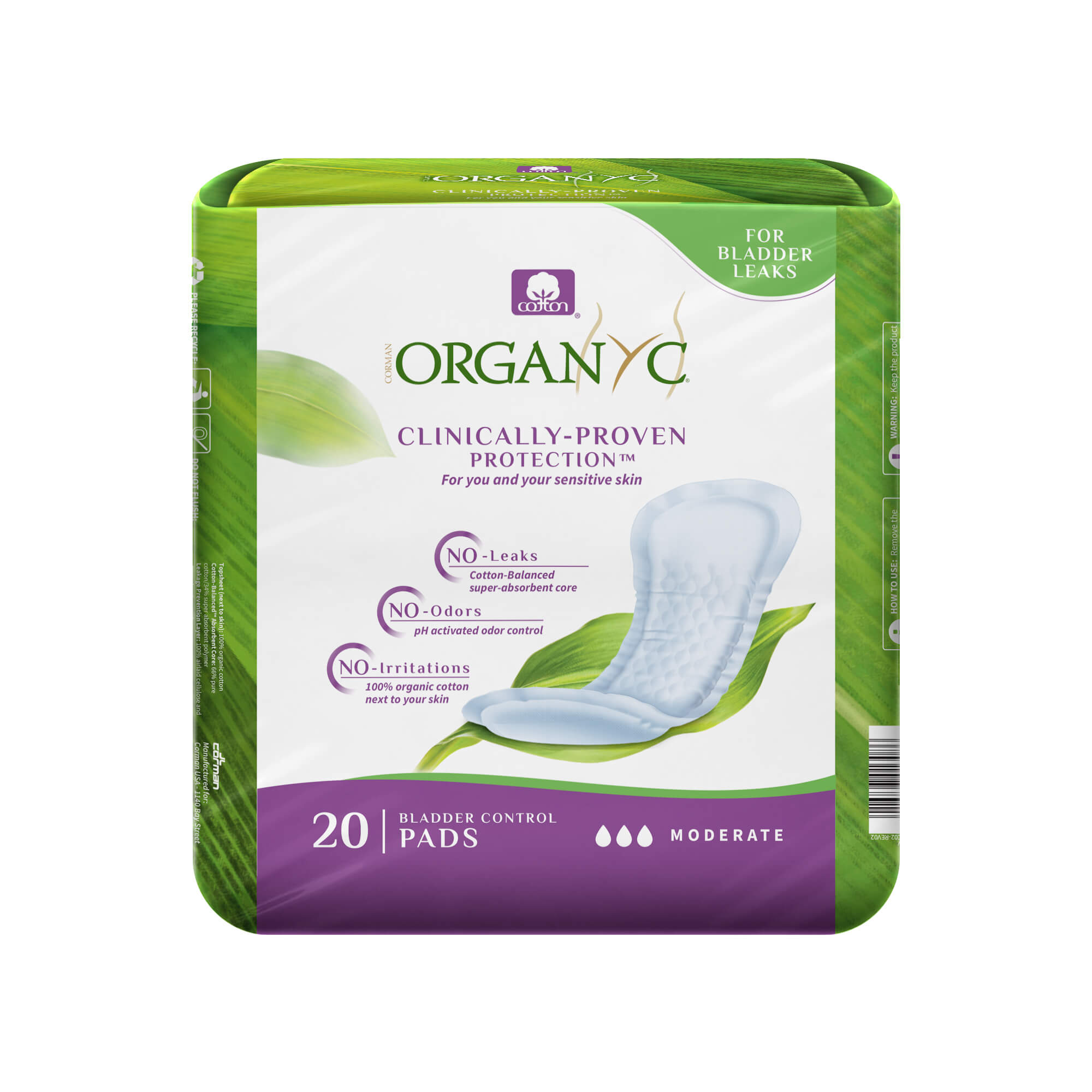 Organyc Bladder Pads