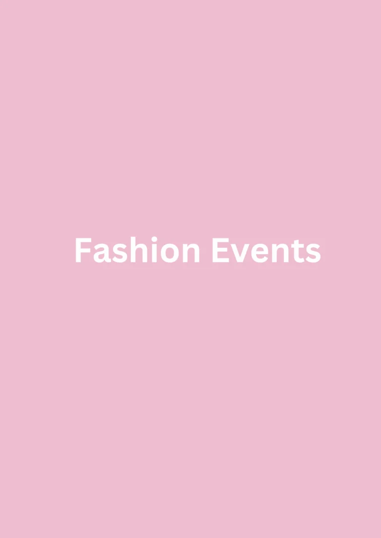 Green Fashion Events