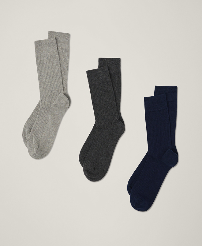 Pact certified organic socks for men