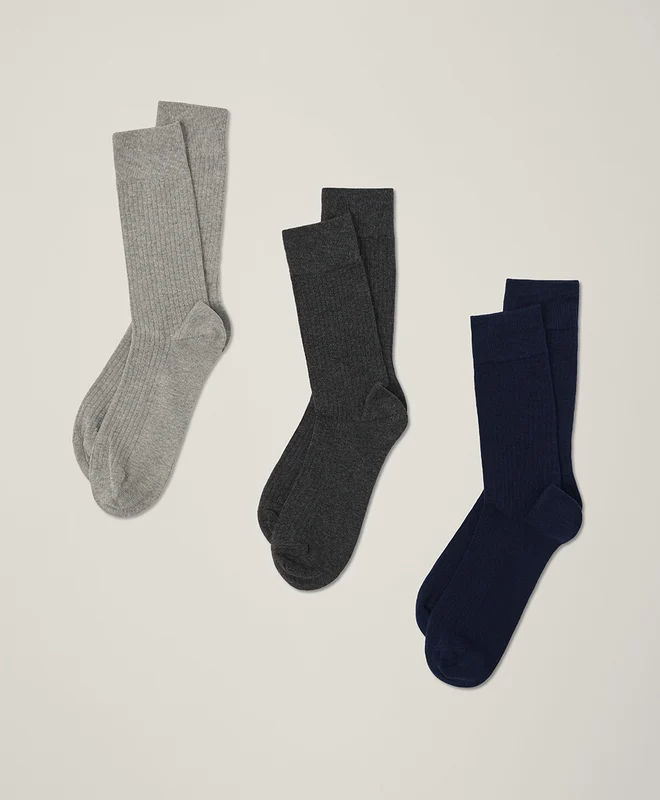 Pact certified organic socks for men