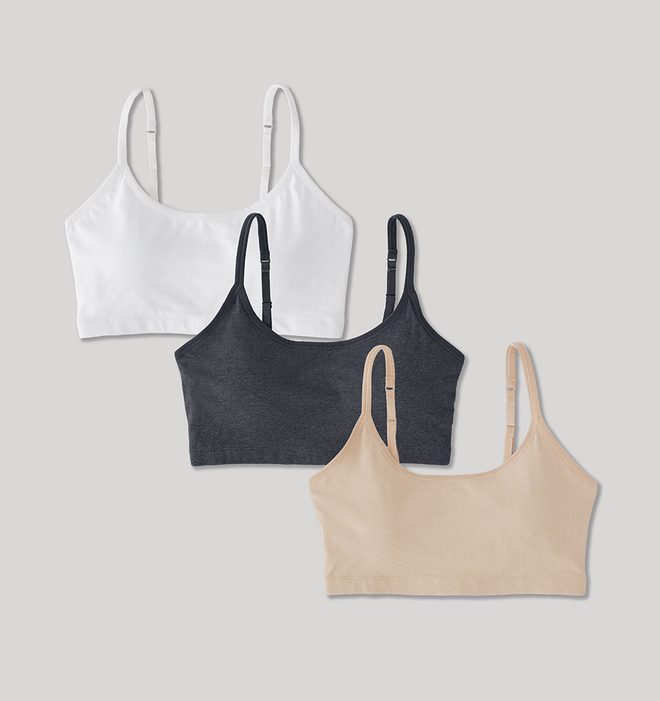 Pact everyday strappy scoop bralette