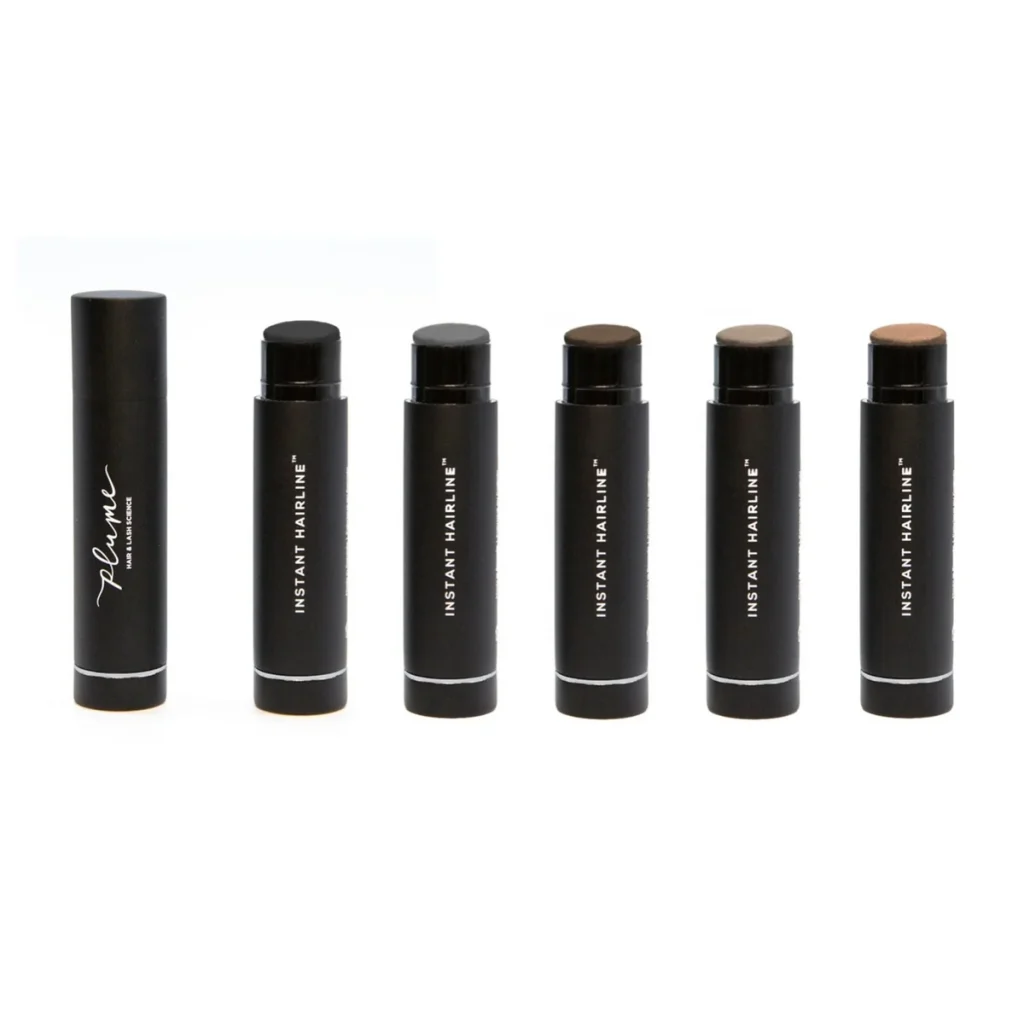Plume Instant Hairline Scalp-stick, organic hair color stick for hair loss