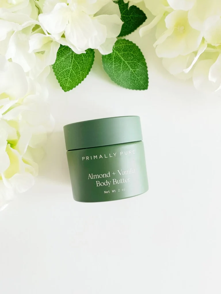 Primally Pure Body Butter almond and vanilla review and promo code