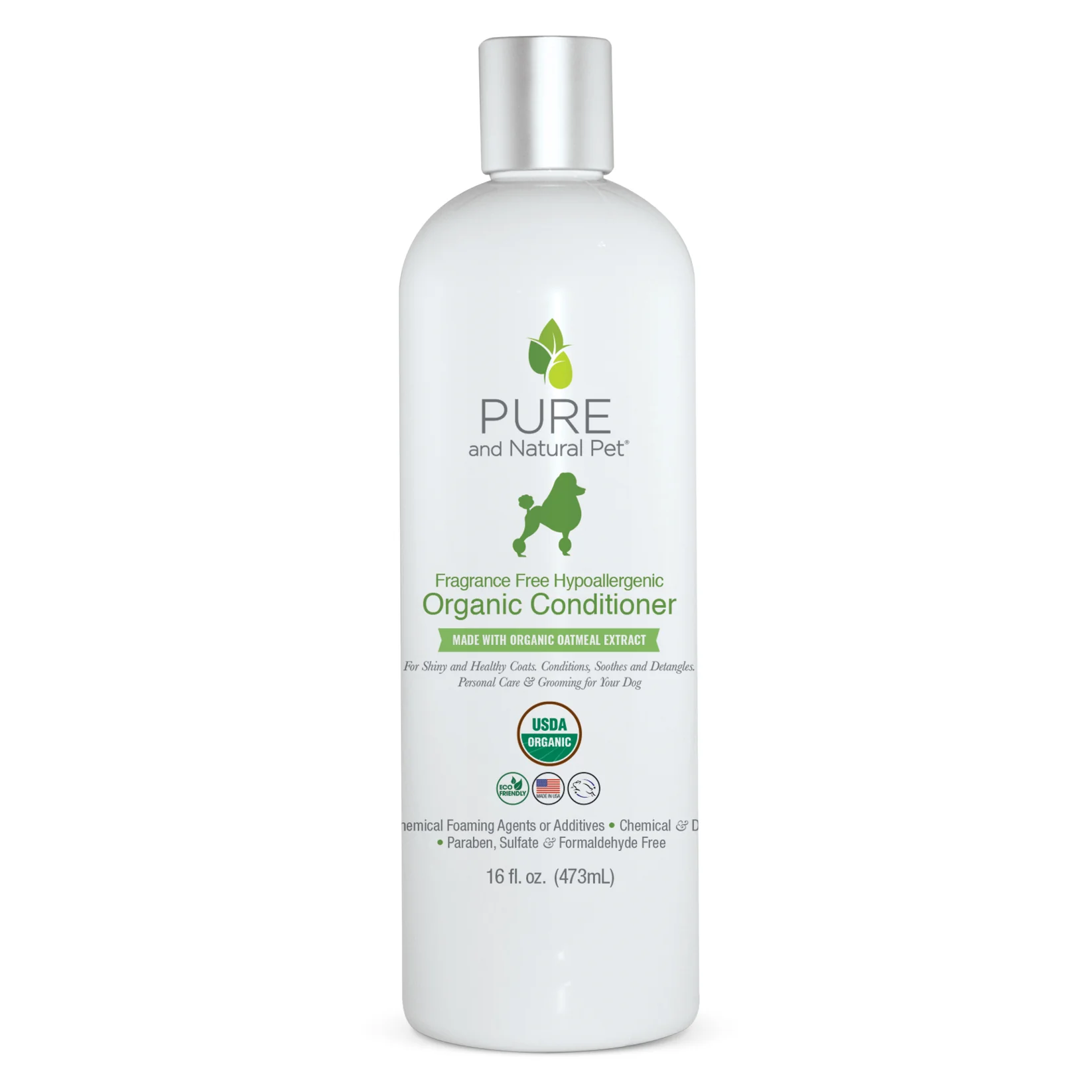Fragrance Free Hypoallergenic Organic Conditioner