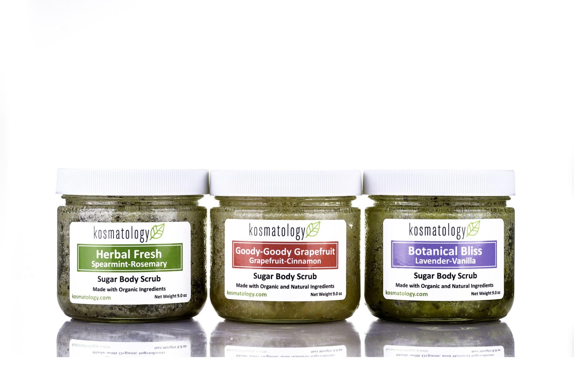 Kosmatology organic body scrub, organic Sugar Body Scrub