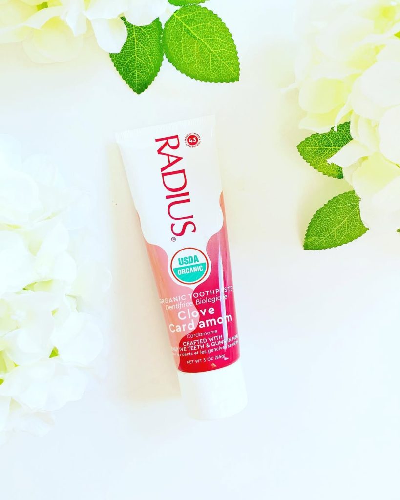 Radius USDA Certified Organic Toothpaste