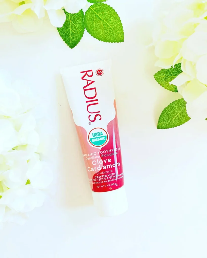 Radius USDA Certified Organic Toothpaste