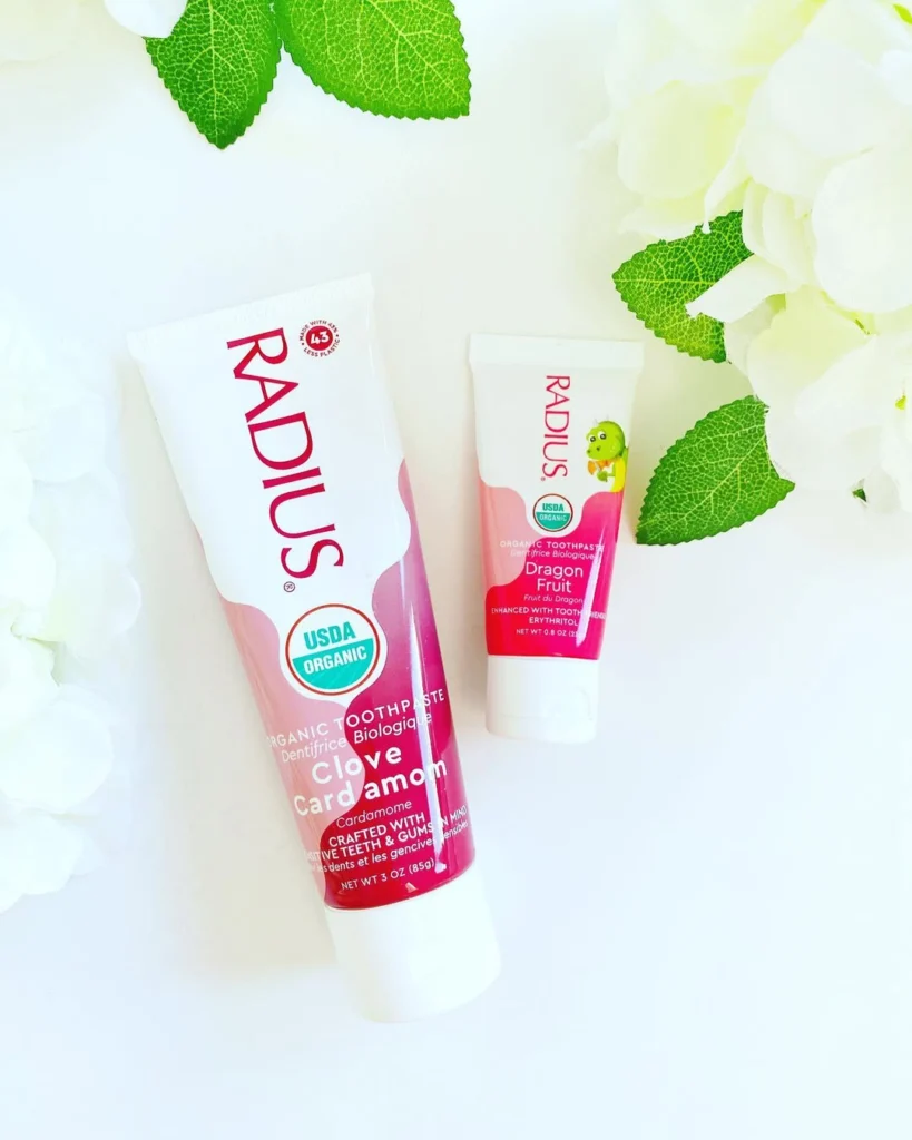 Radius USDA Certified Organic Toothpaste Clove