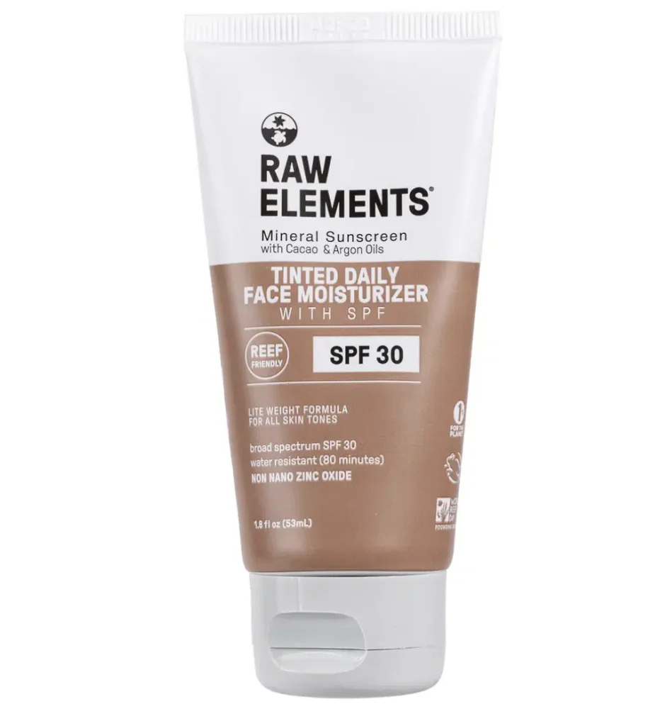 Raw Elements Daily Tinted Moisturizing review and 10% off promo code