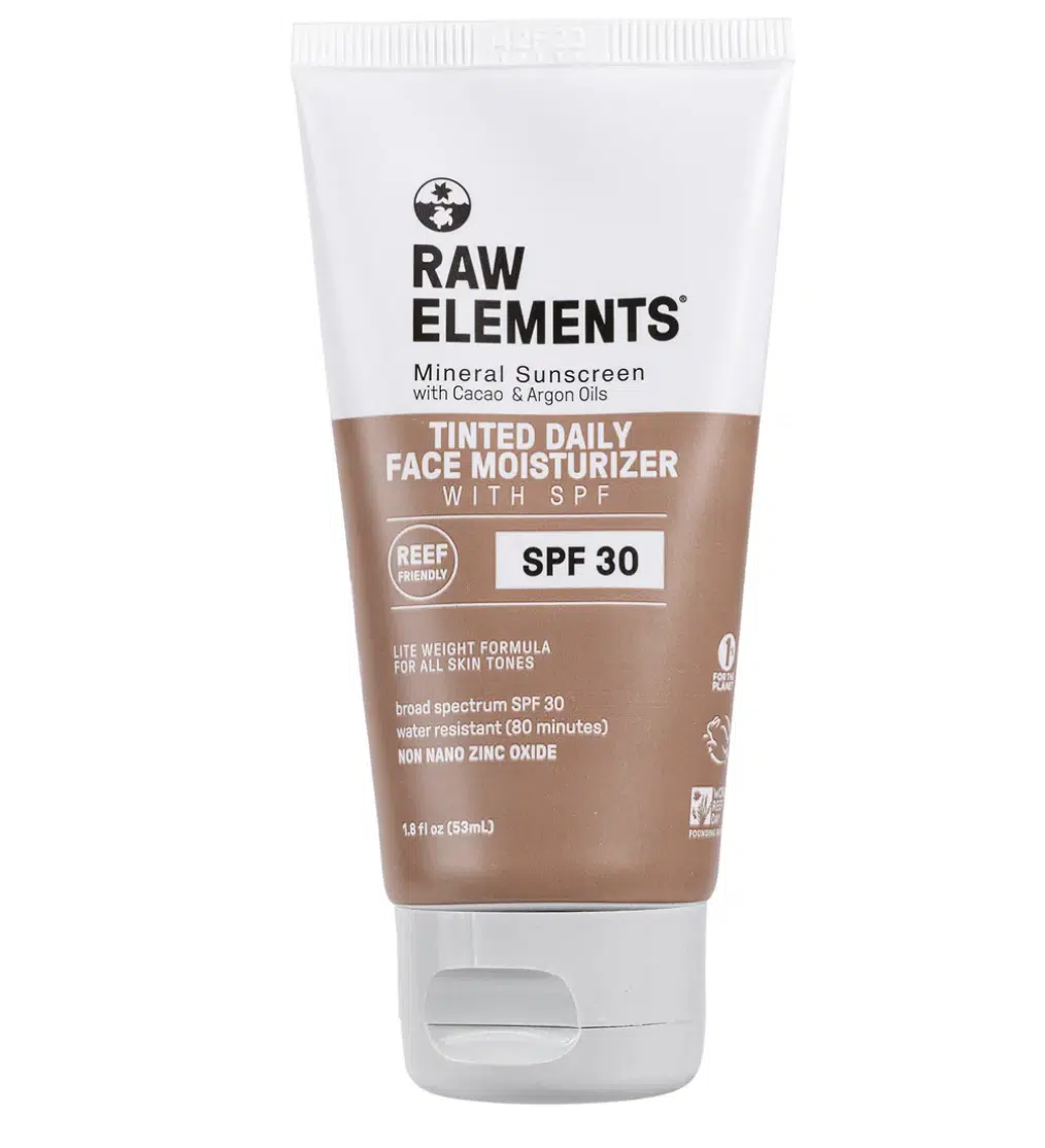 Raw Elements Daily Tinted Moisturizing review and 10% off promo code