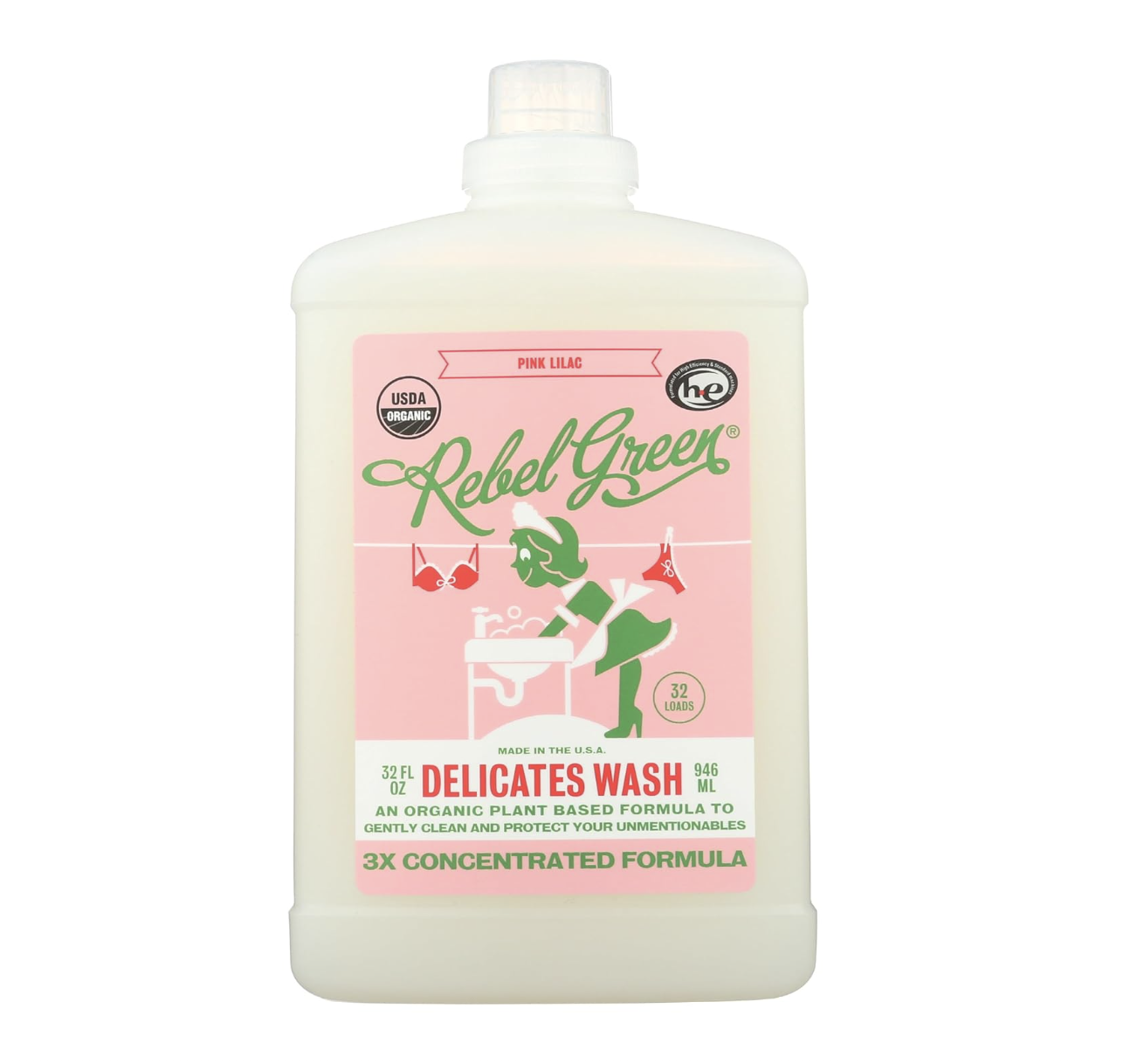 Rebel Green Organic Delicate Wash reveiw and promo code