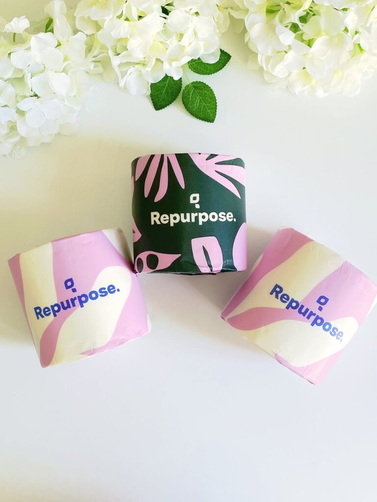 Repurpose bamboo toilet paper, PFAS-free