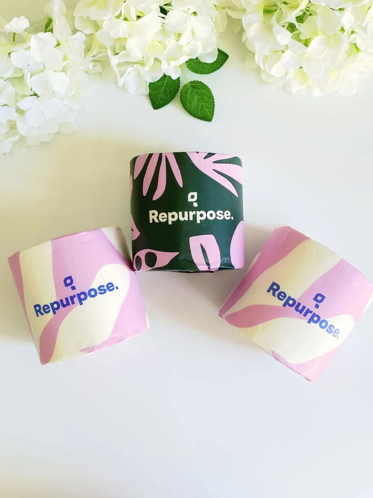Repurpose bamboo toilet paper, PFAS-free
