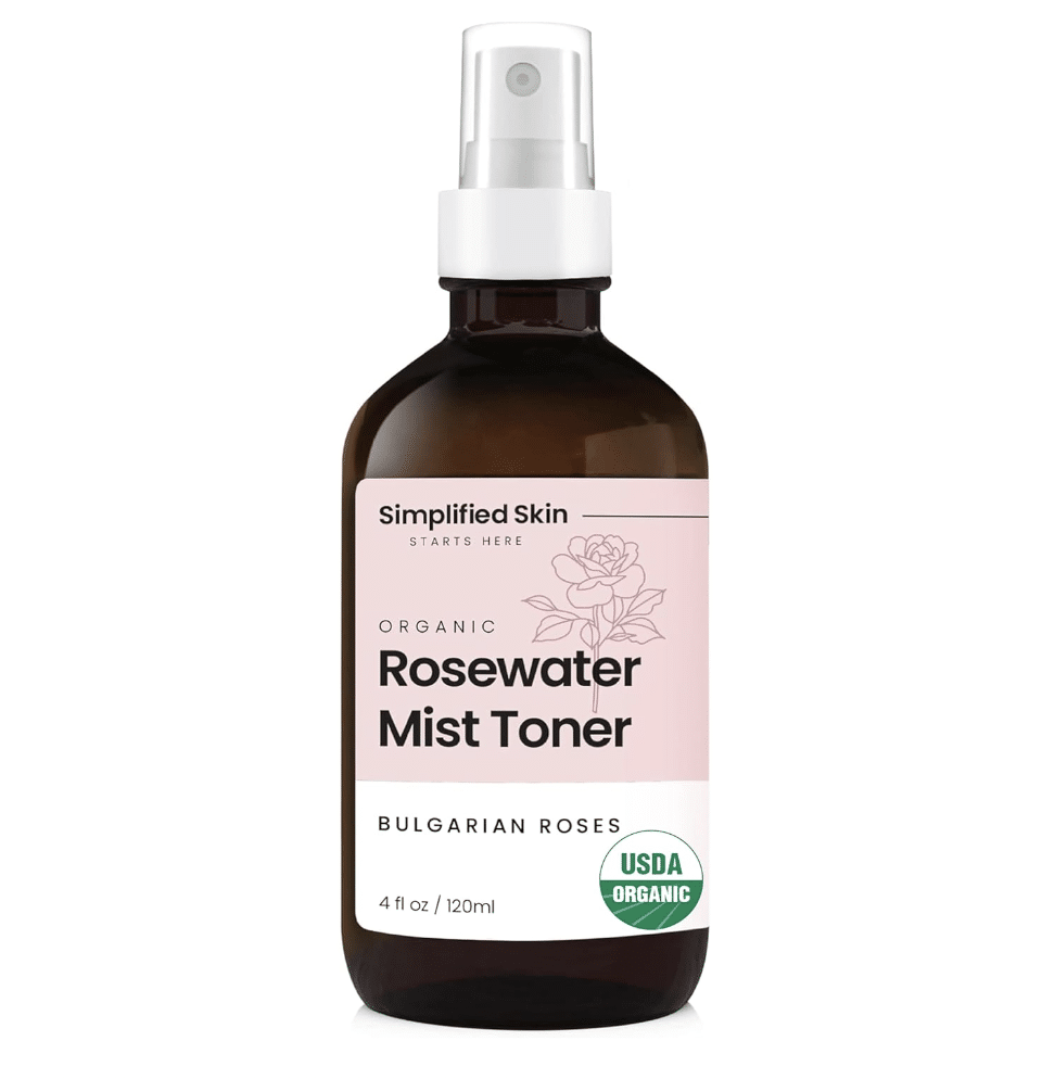 Rose Water Spray for Face & Organic Rose Water