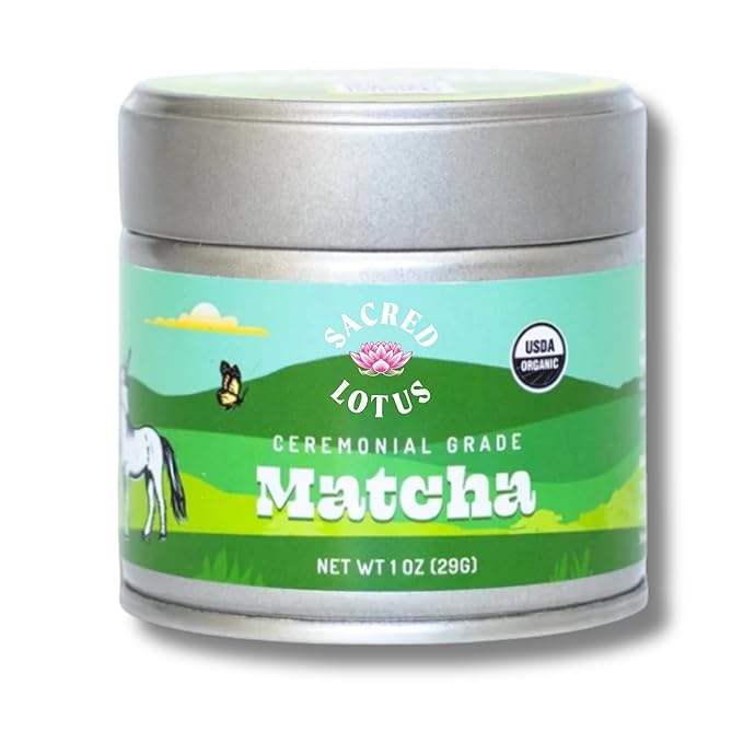 Sacred Lotus USDA Organic Matcha Green Tea Powder