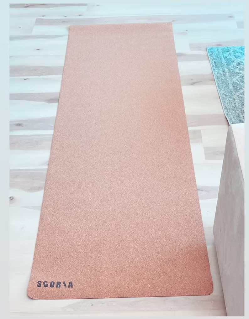 Scoria Organic Cork Yoga Mat review and promo code