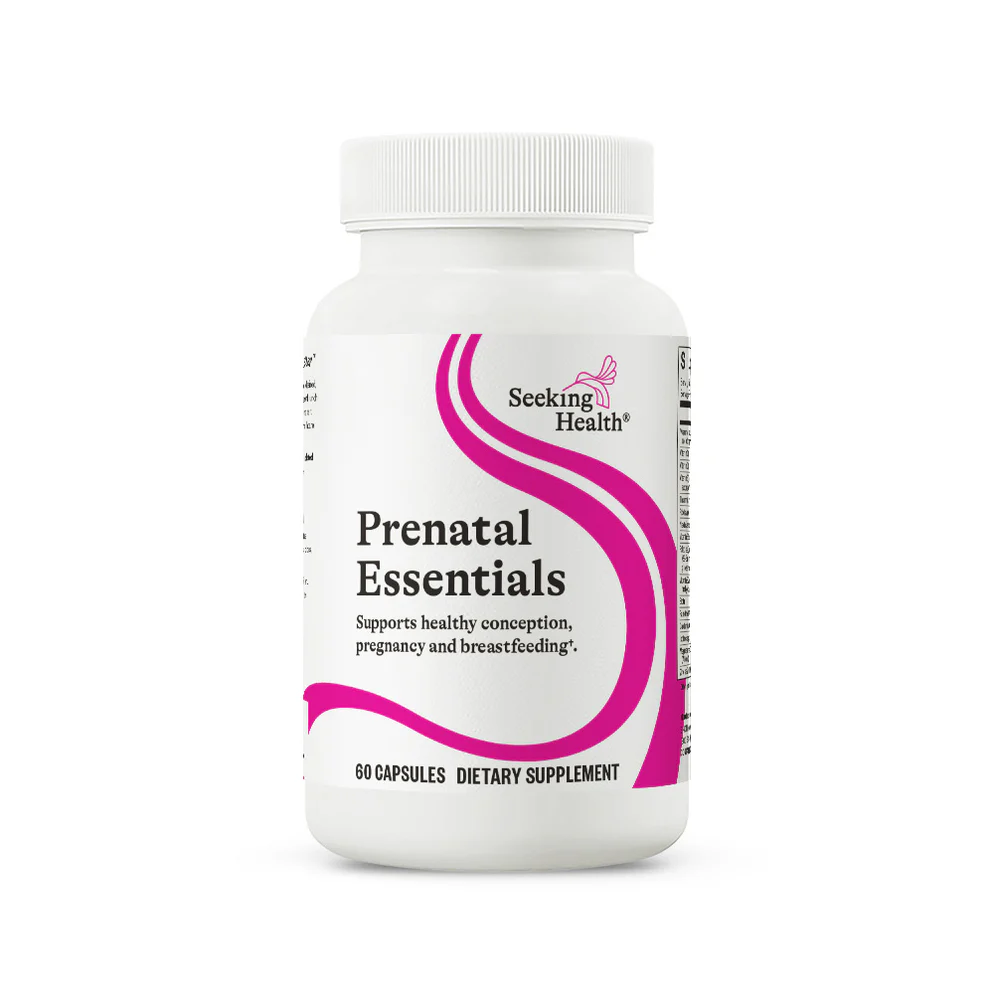 Seeking Health Prenatal Essentials, organic prenatal