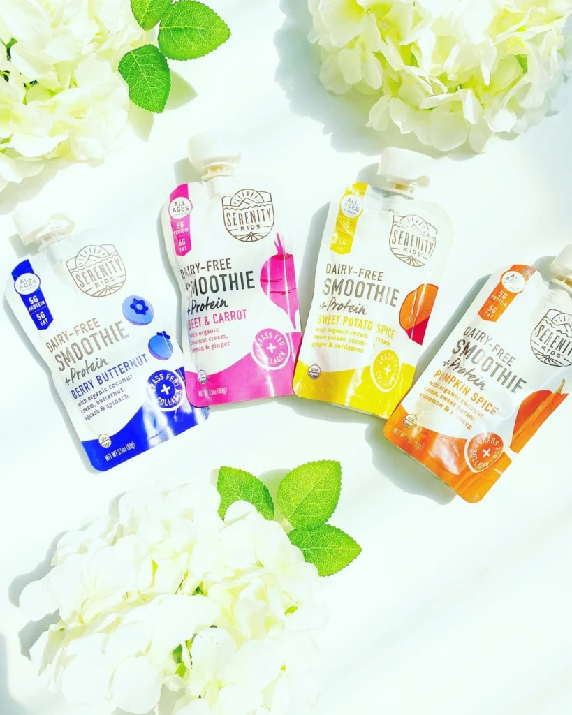 Serenity Kids USDA Certified Organic Baby Smoothies