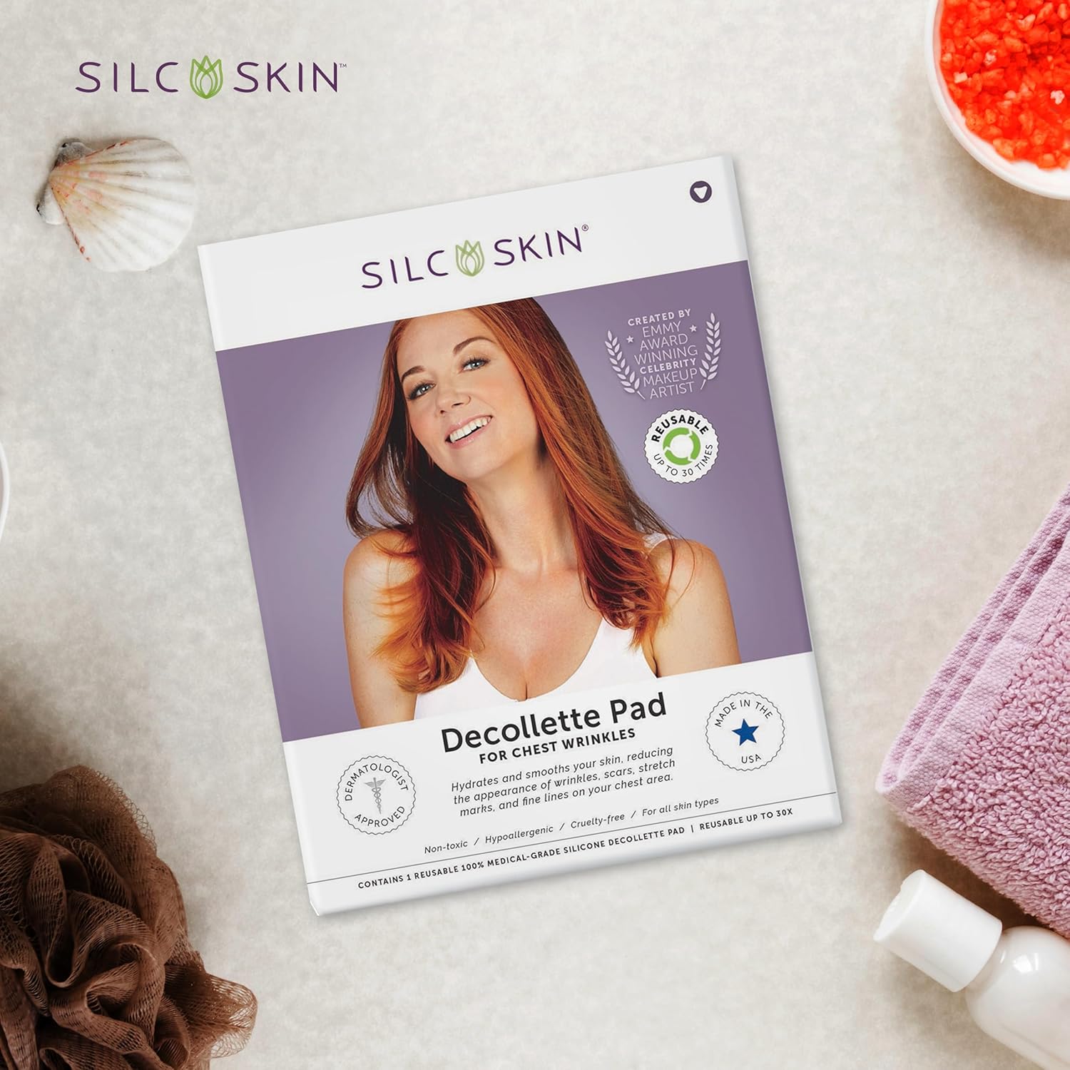 Silc Skin Decollette Pad Medical Grade Chest Wrinkle Patches review