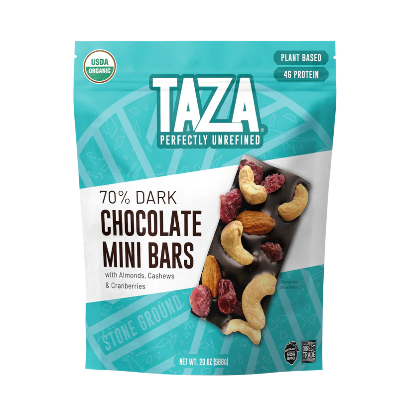 Taza Chocolate Mini Bars review, no heavy metals