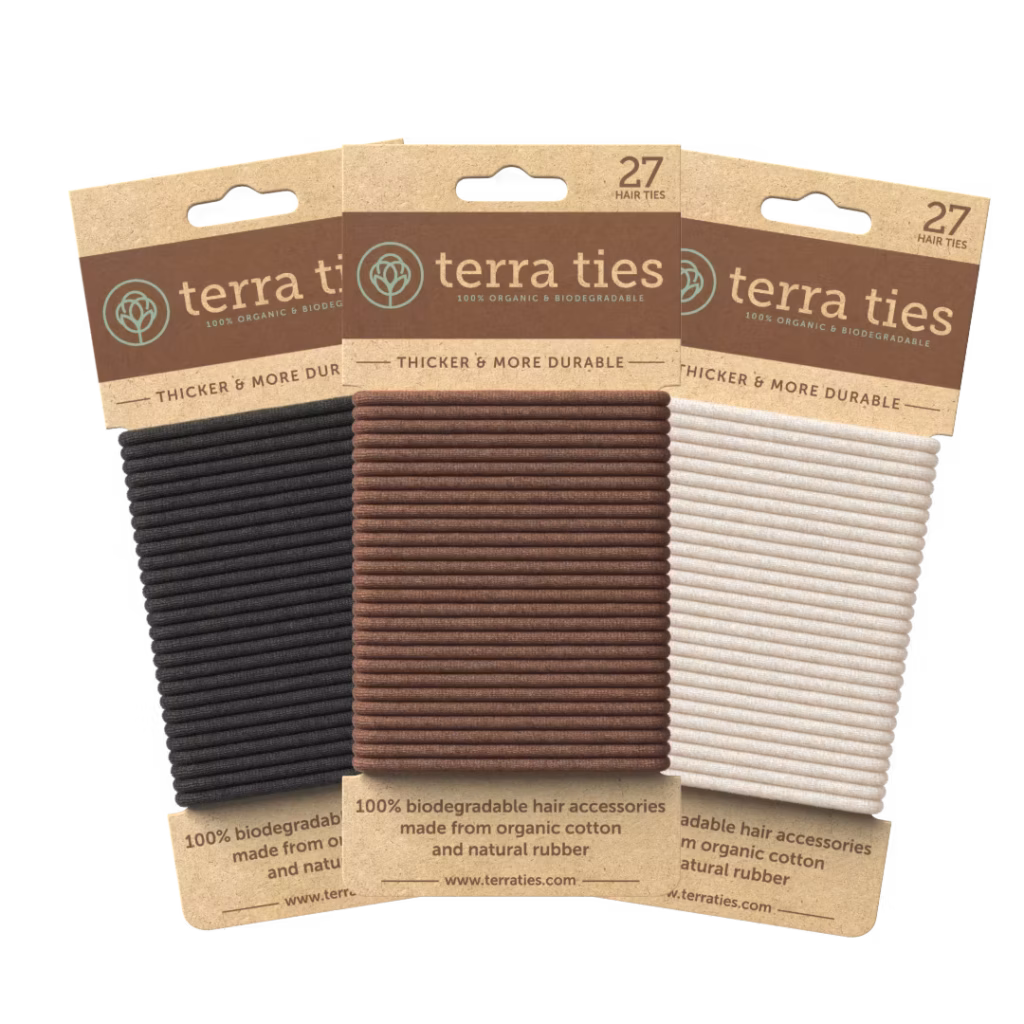 Terra Ties Biodegradable Elastic Hair Ties