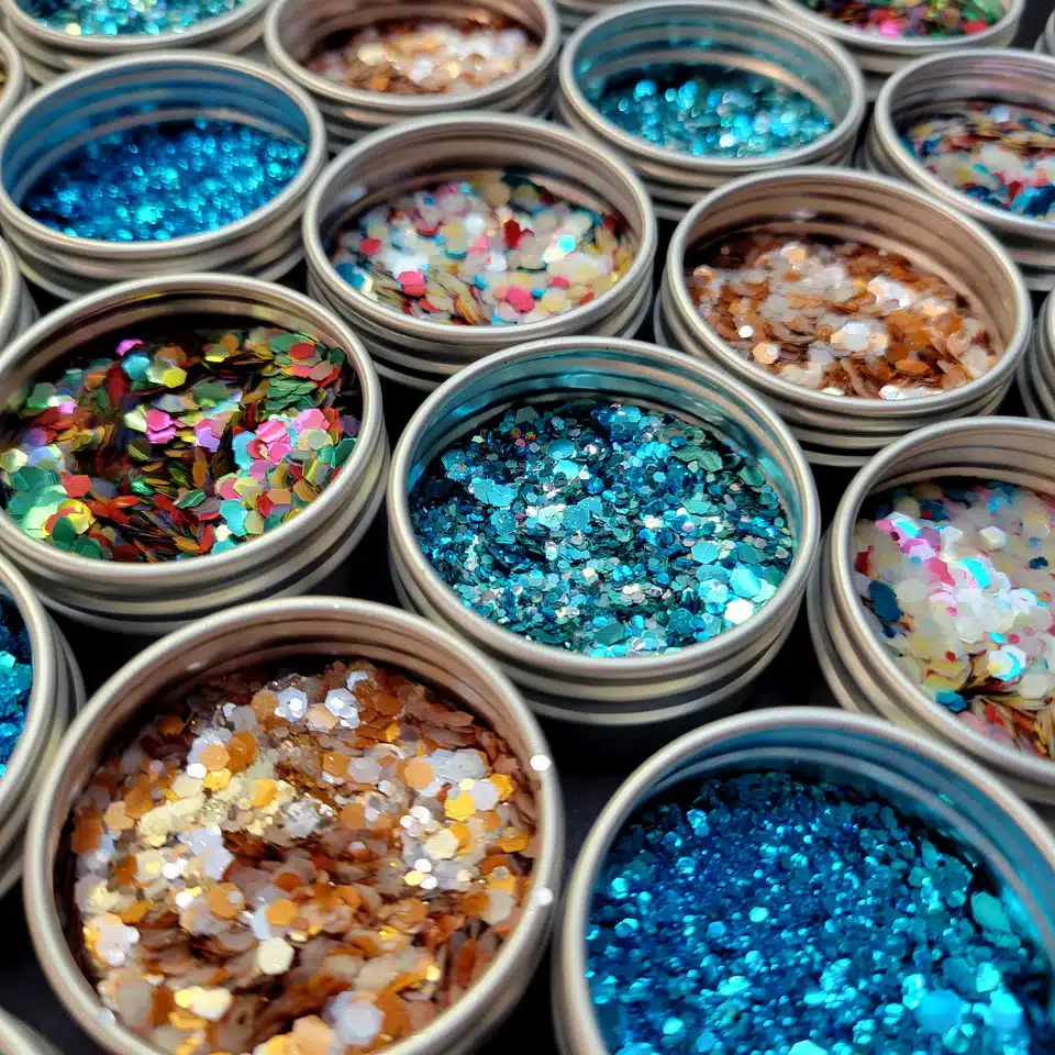 Bioglitter, 100% biodegradable glitter, certified, The Good Glitter