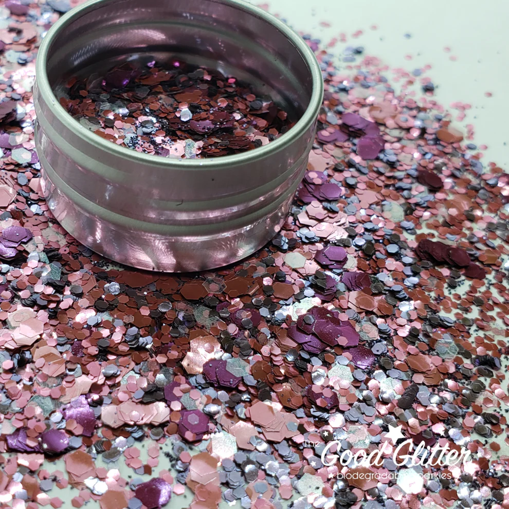 The Good Glitter Pink, 100% biodegradable, plastic-free