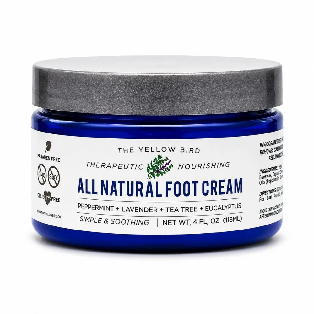The Yelllow Bird All Natural Foot Cream review