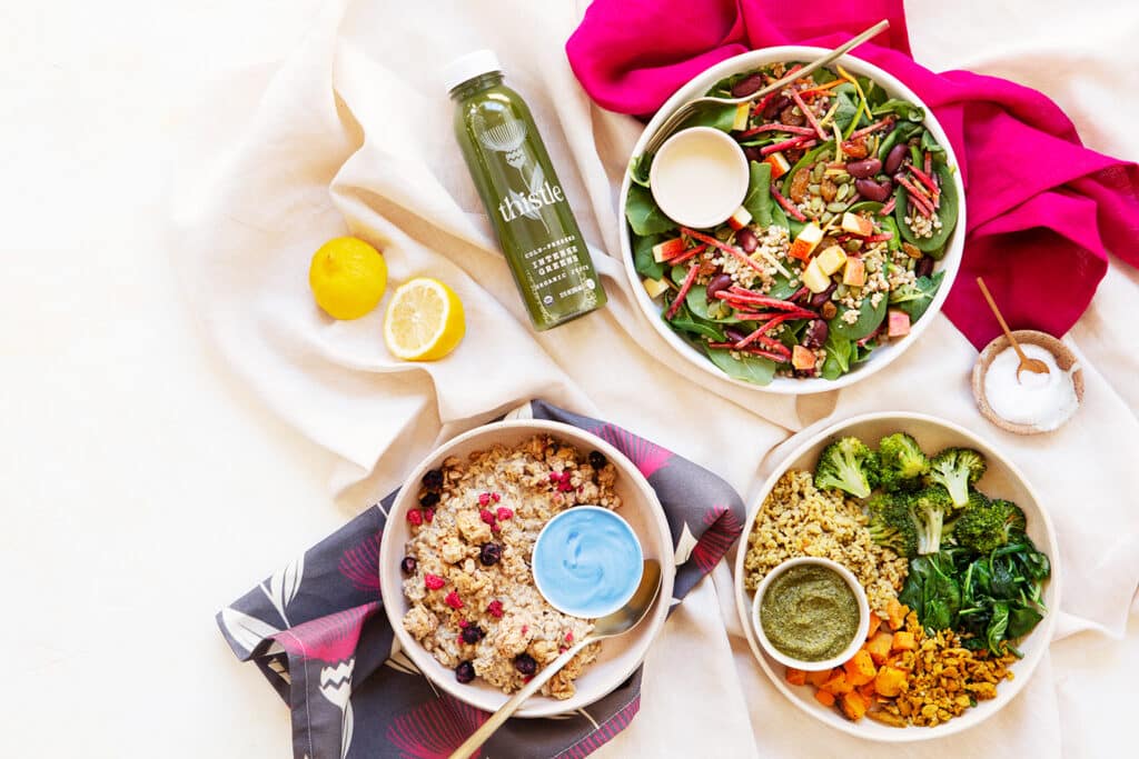 Thistle organic home meals delivery