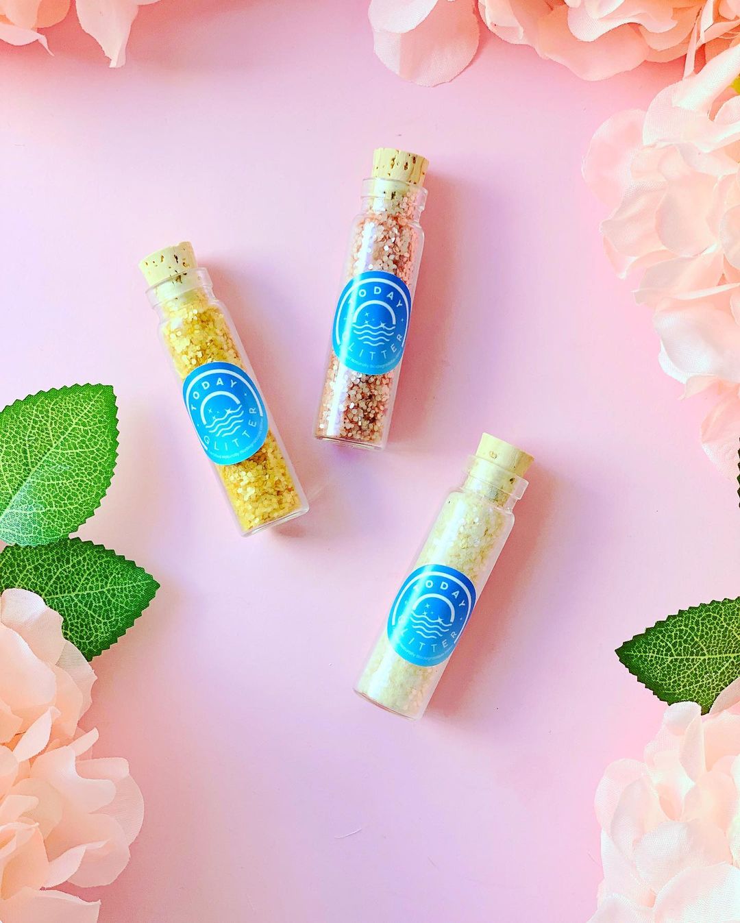 Today Glitter, certified organic glitter, biodegradable, plastic-free glitter