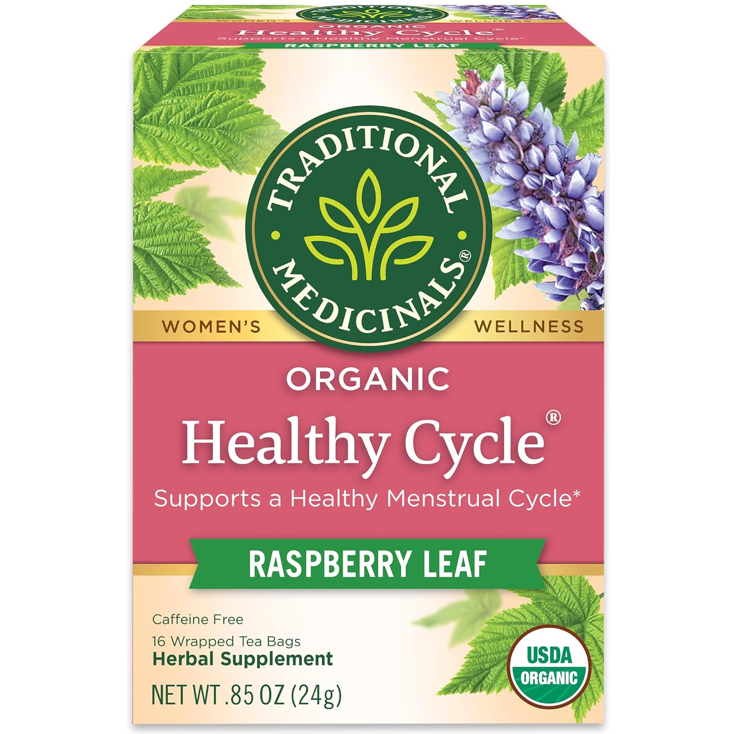 Traditional Medicinals Tea, Organic Healthy Cycle review