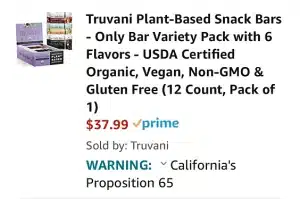 Truviani Food Bar review