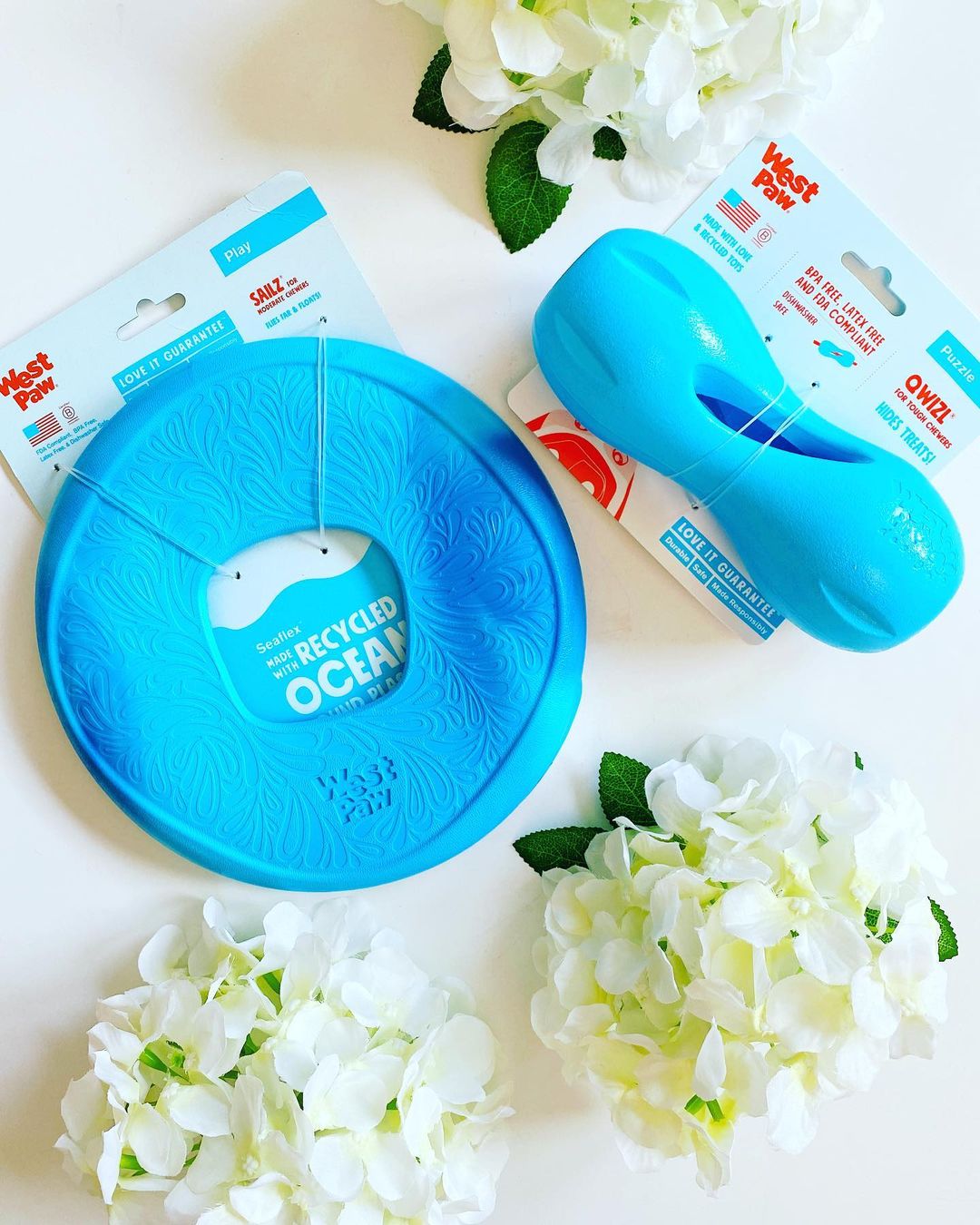 West Paw Sailz Organic Doggie non-toxic frisbee review and promo code