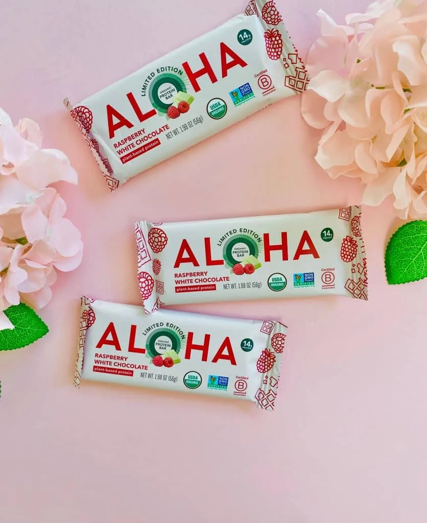 aloha USDA Certified organic food bars review and promo code
