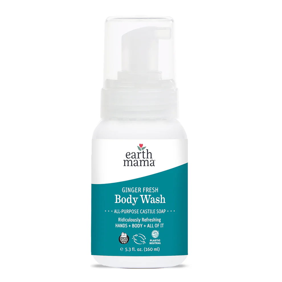 earth mama Ginger Fresh Castile Body Wash review