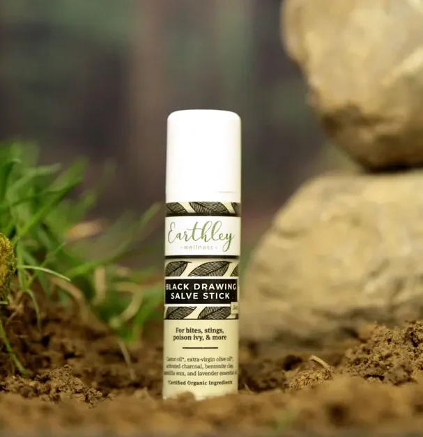 earthley Black Drawing Salve review and promo code