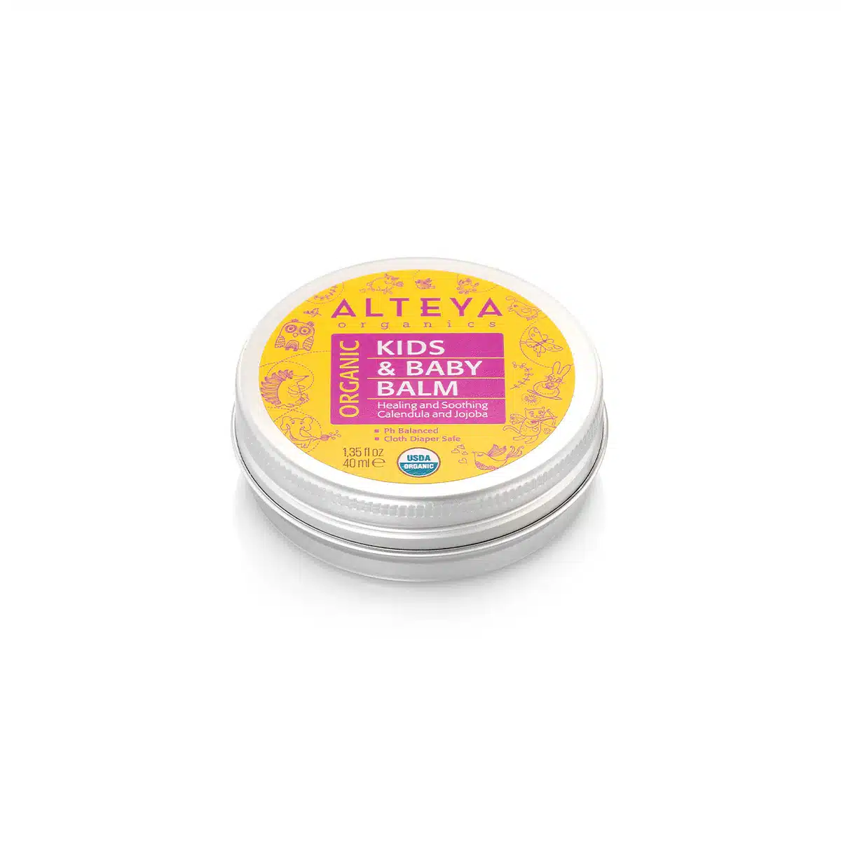 Alteya USDA Certified Organic Baby Balm for Eczema
