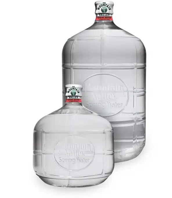 Mountain Valley water best water, glass jar, pure tested water