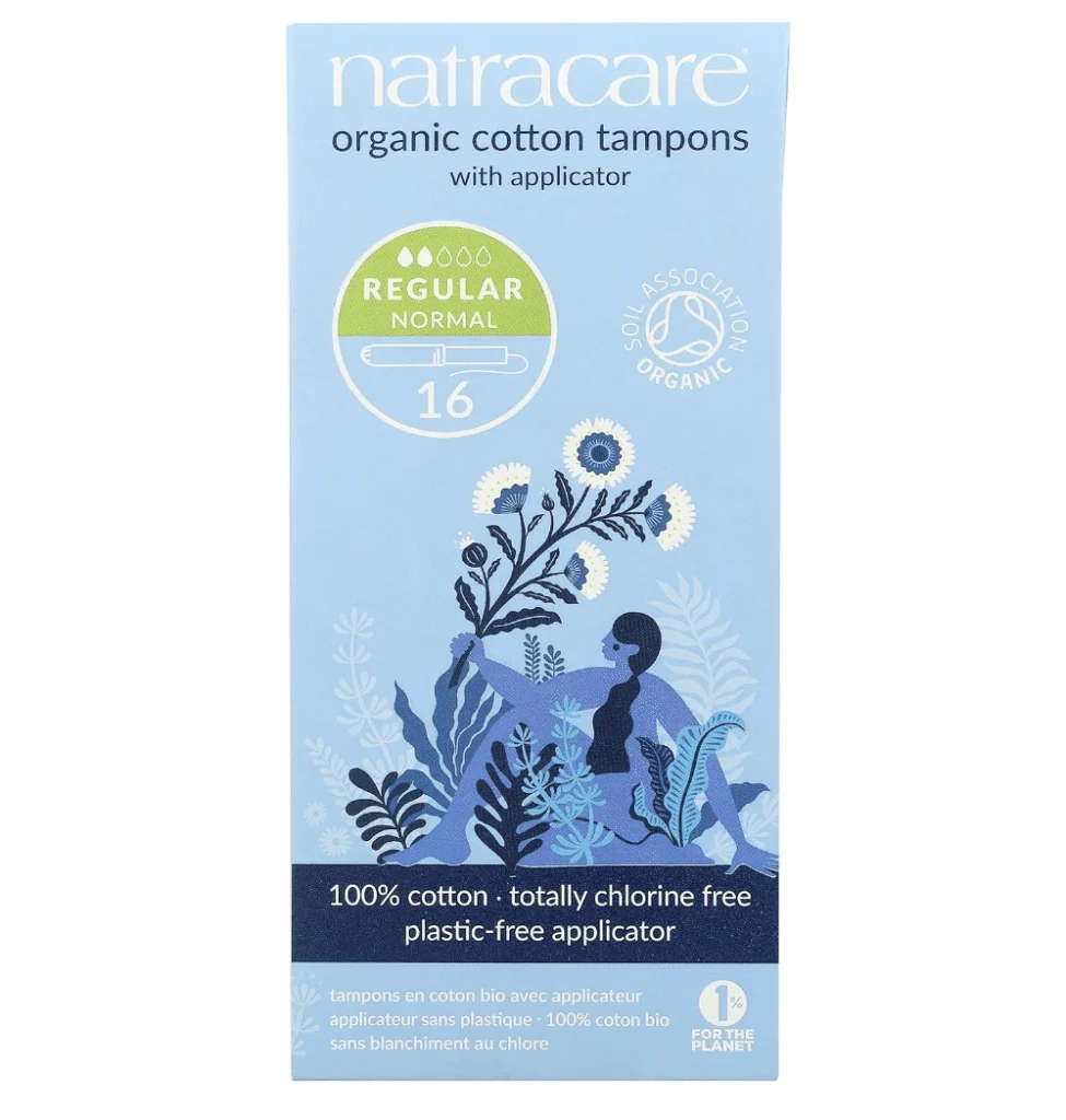 Natracare Organic Cotton tampons with applicator - Regular review