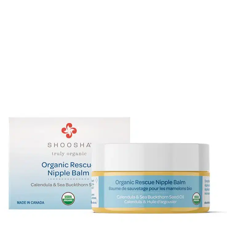 Shoosha USDA certified Organic Nipple Cream, Rescue Nipple Balm
