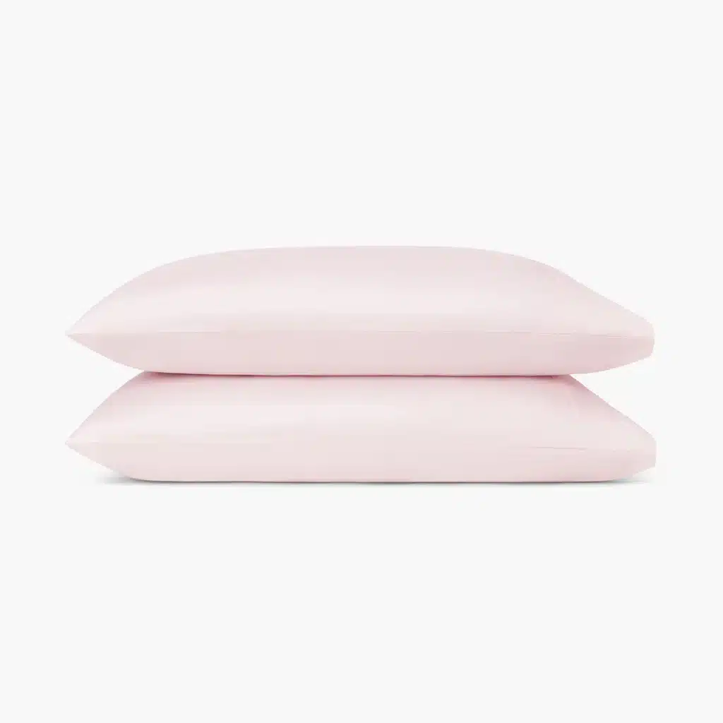 Under the Canopy GOTS Certified Organic Sateen Pink Pillowcase