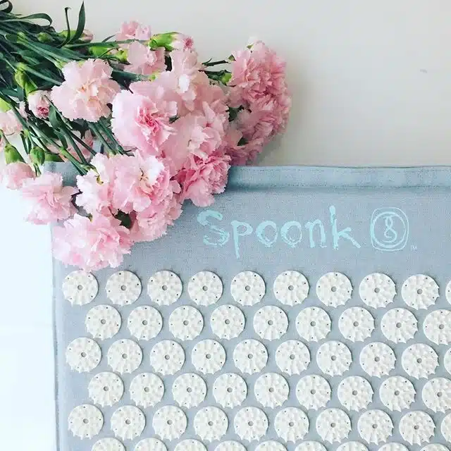 spoonk organic massage mat GOTS certified organic cotton